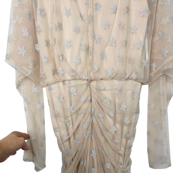 NWT SHO Metallic-Star Sheath Dress - Picture 11 of 14